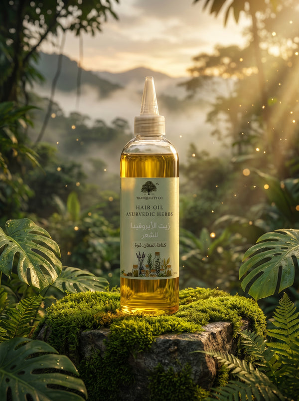 زيت الأيورفيدا للعناية الشاملة للشعر بخلاصة السدر Pre-Shampoo Oil