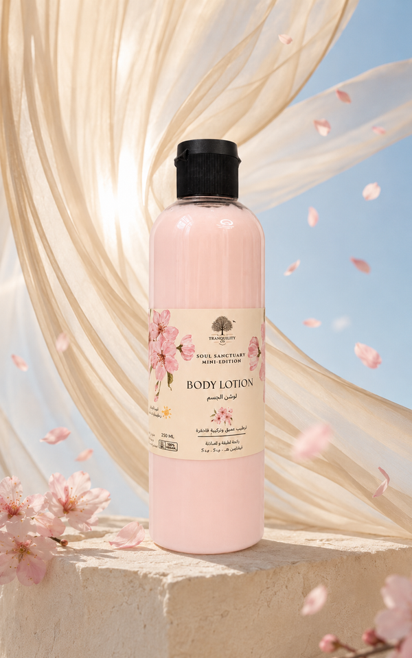 لوشن الجسم الحريري زهور الساكوراSilky Body Lotion- Sakura
